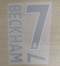 England 2004-06 Away Football Nameset