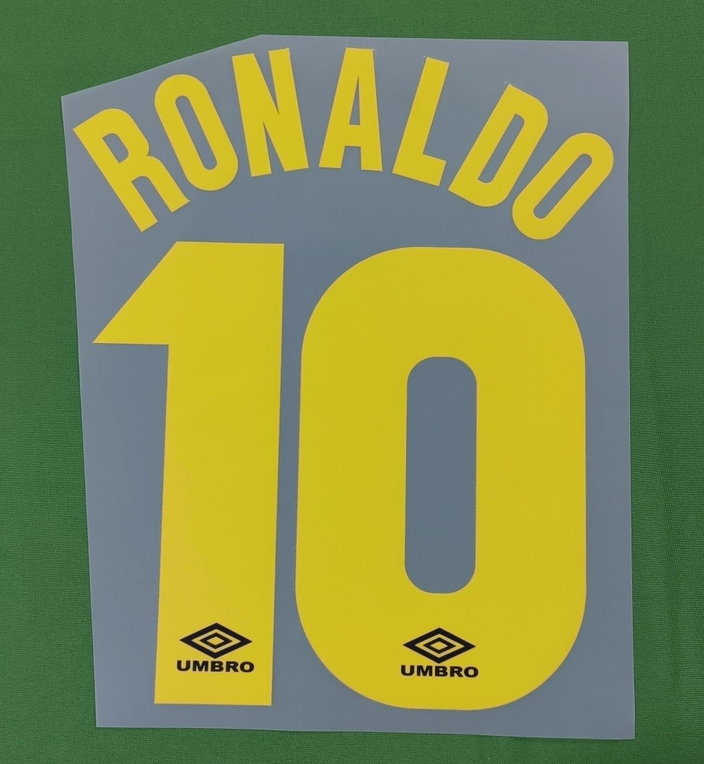 Inter Milan 1997-98 Home Football Nameset