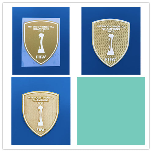 2025 FIFA Club World Cup patch INTERCONTINENTAL CHAMPIONS Football patch (Repro)