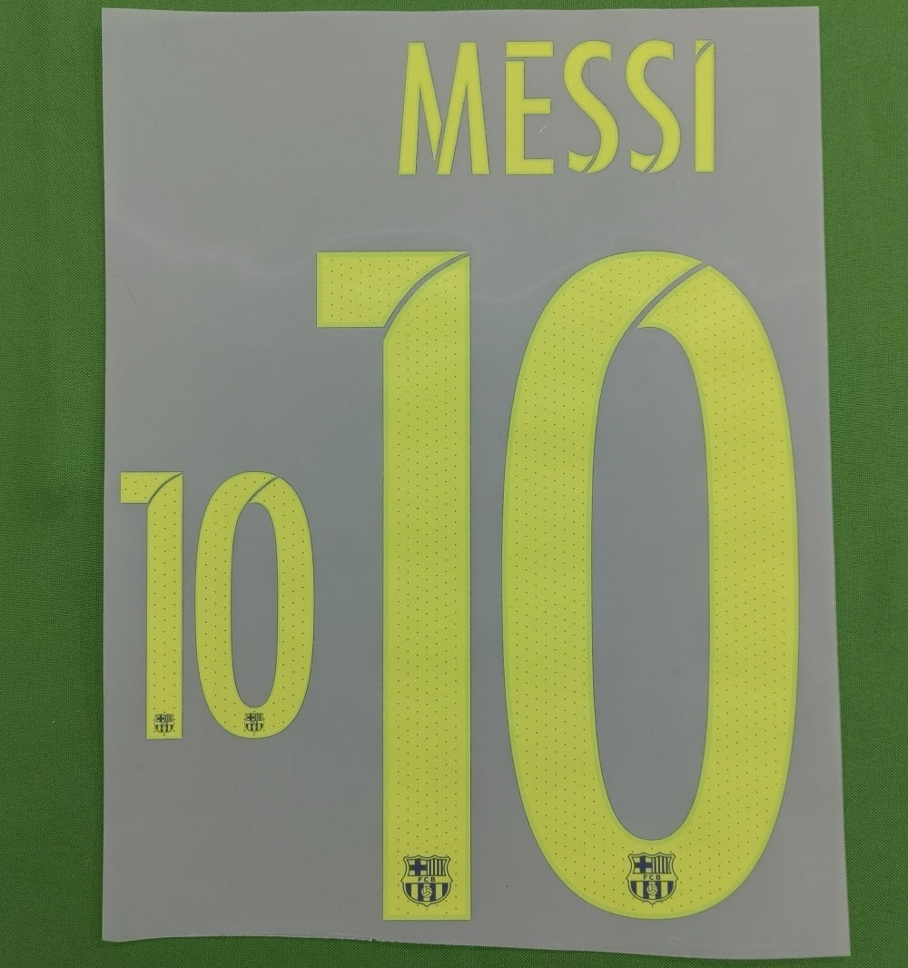 FC Barcelona 2016-17 Third Football Nameset
