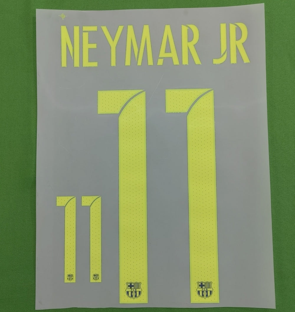 FC Barcelona 2016-17 Third Football Nameset