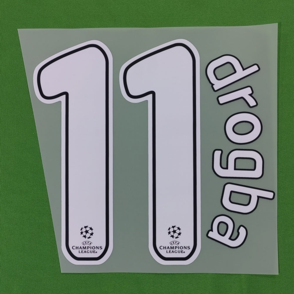 Chelsea 2007-08 Home Football Nameset