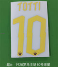 Roma 2019-20 Home Football Nameset