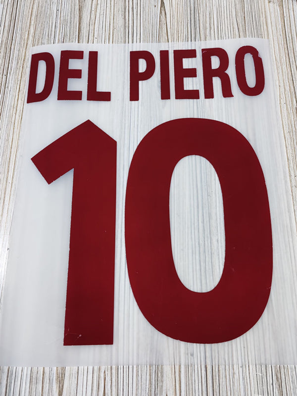 Juventus 1998-99 Home Football Nameset