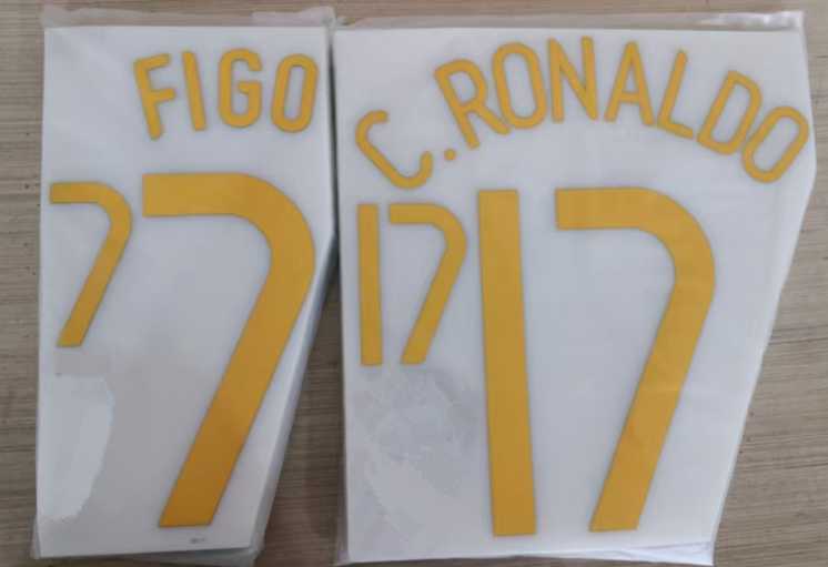 Portugal 2006 Home Football Nameset