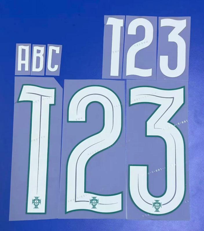 Portugal 2026 World Cup Home (Light Green) Football Nameset - Ronaldo/B.Fernandes/Vitinha/R.Leao (Repro)