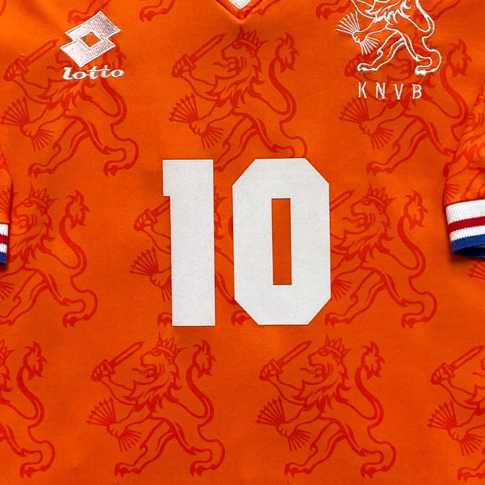Netherlands 2000 Home Football Nameset