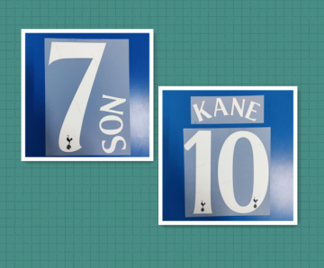 Tottenham 2022-23 Home Football Nameset - Son Kane (Repro)