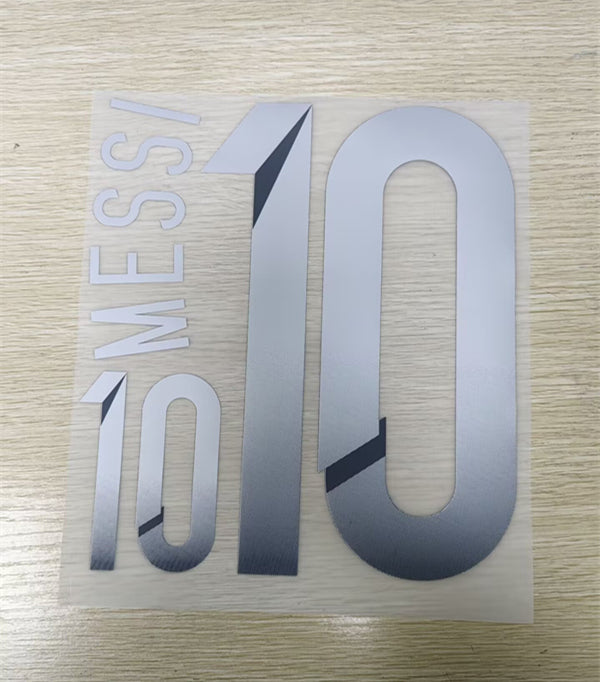 Argentina 2014 Home Football Nameset - Messi (Repro)