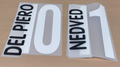 Juventus 2001-02 Home Football Nameset - Del Piero/Nedved/Buffon (Repro)