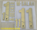 Liverpool 2019-20 Premier League Champions Special Edition Football Nameset - Salah Van Dijk Alisson (Repro)