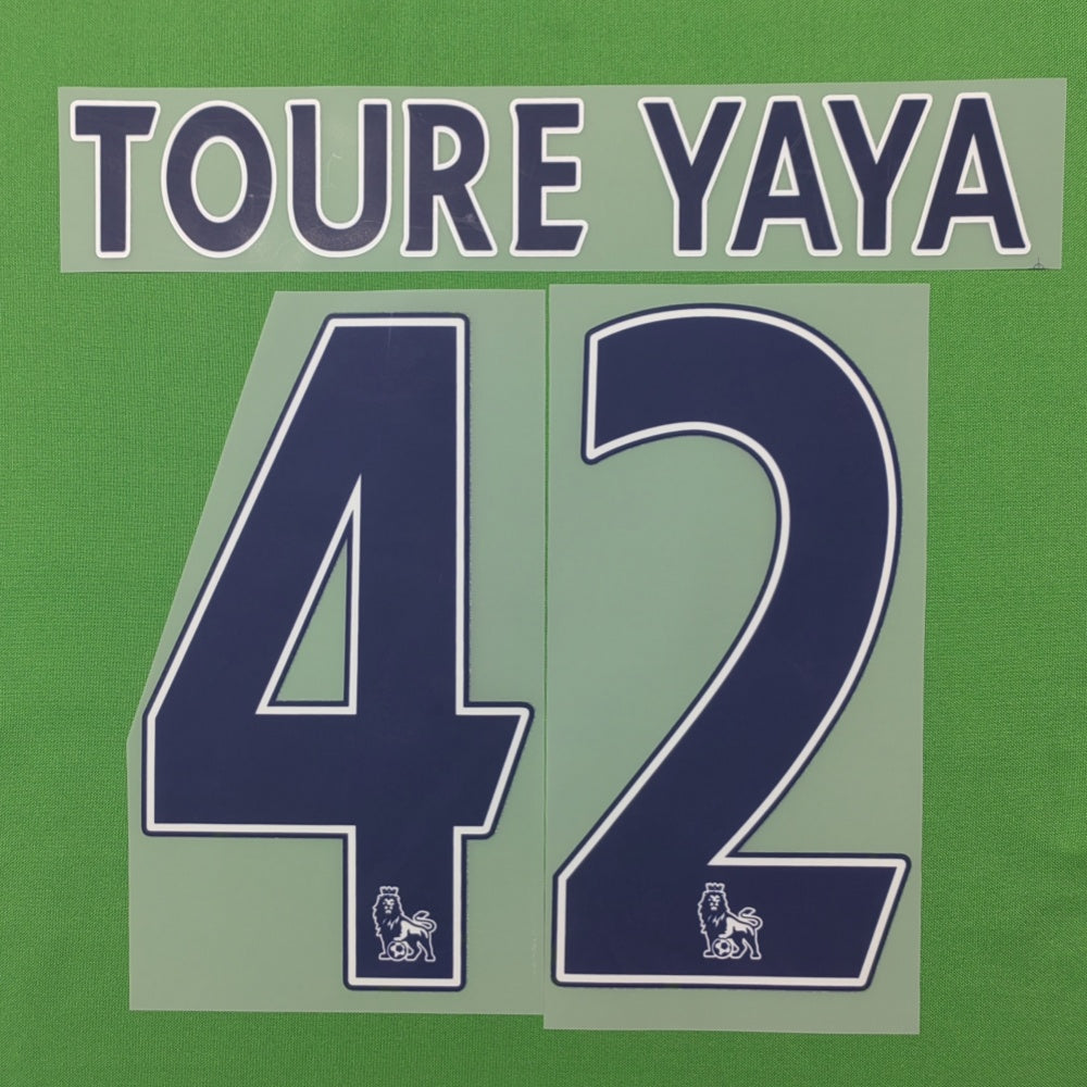 Manchester City 2010-13 Home Football Nameset