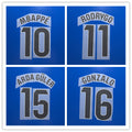 Real Madrid 2025-26 Home Football Nameset Black (No Club Logo) - Bellingham Vini Jr. Valverde Mbappe (Repro)