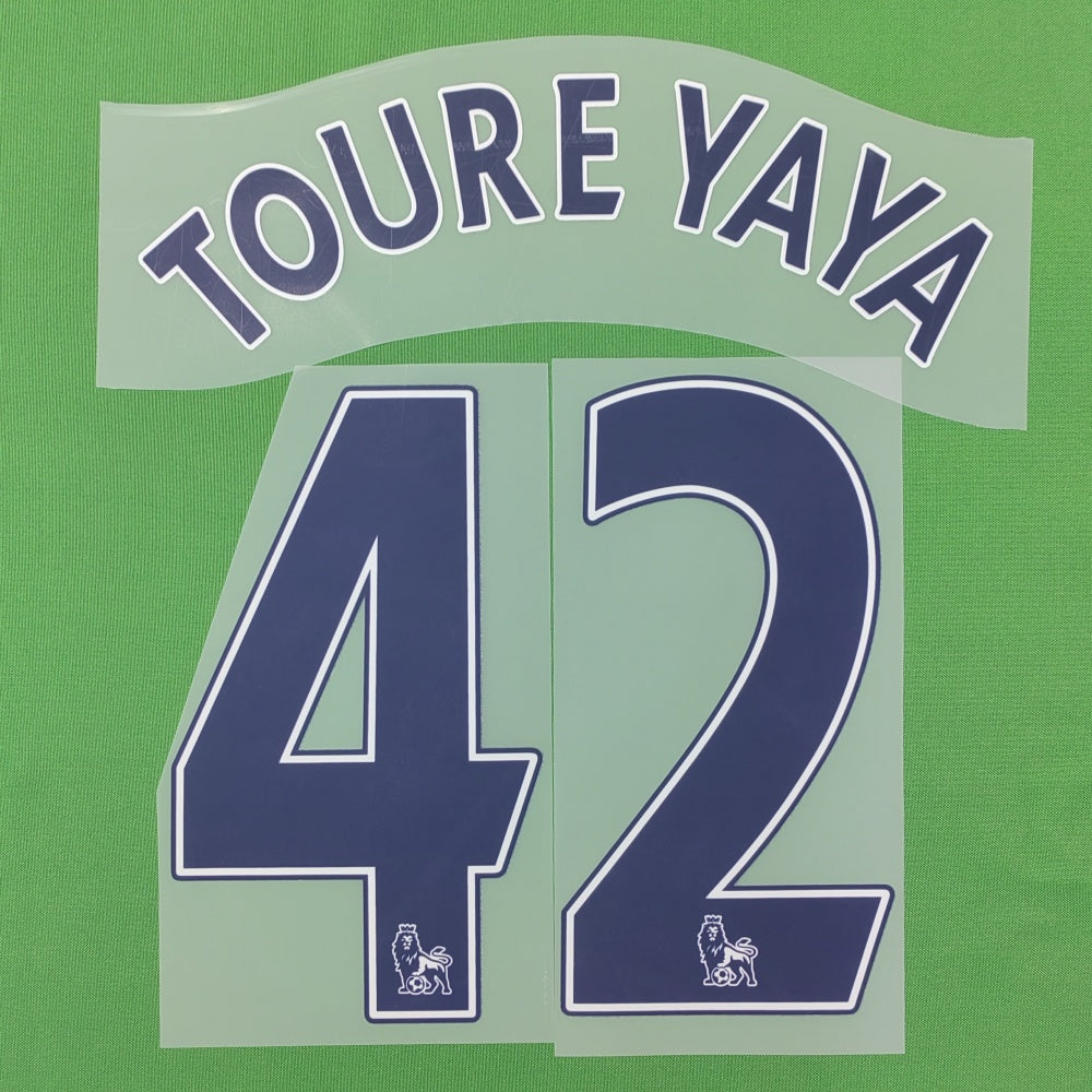 Manchester City 2010-13 Home Football Nameset