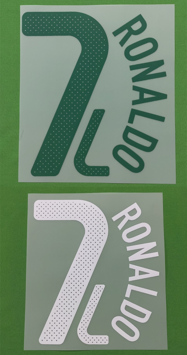 Portugal 2010 Home Football Nameset