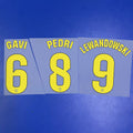 FC Barcelona 2025-26 Home Football Nameset