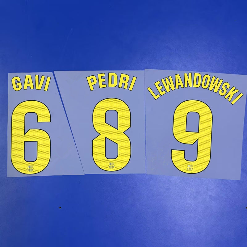 FC Barcelona 2025-26 Home Football Nameset