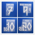 Norway 2026 Away Football Nameset - Sorloth 7/Nusa 20/Odegaard 10/Haaland 9 (Repro)