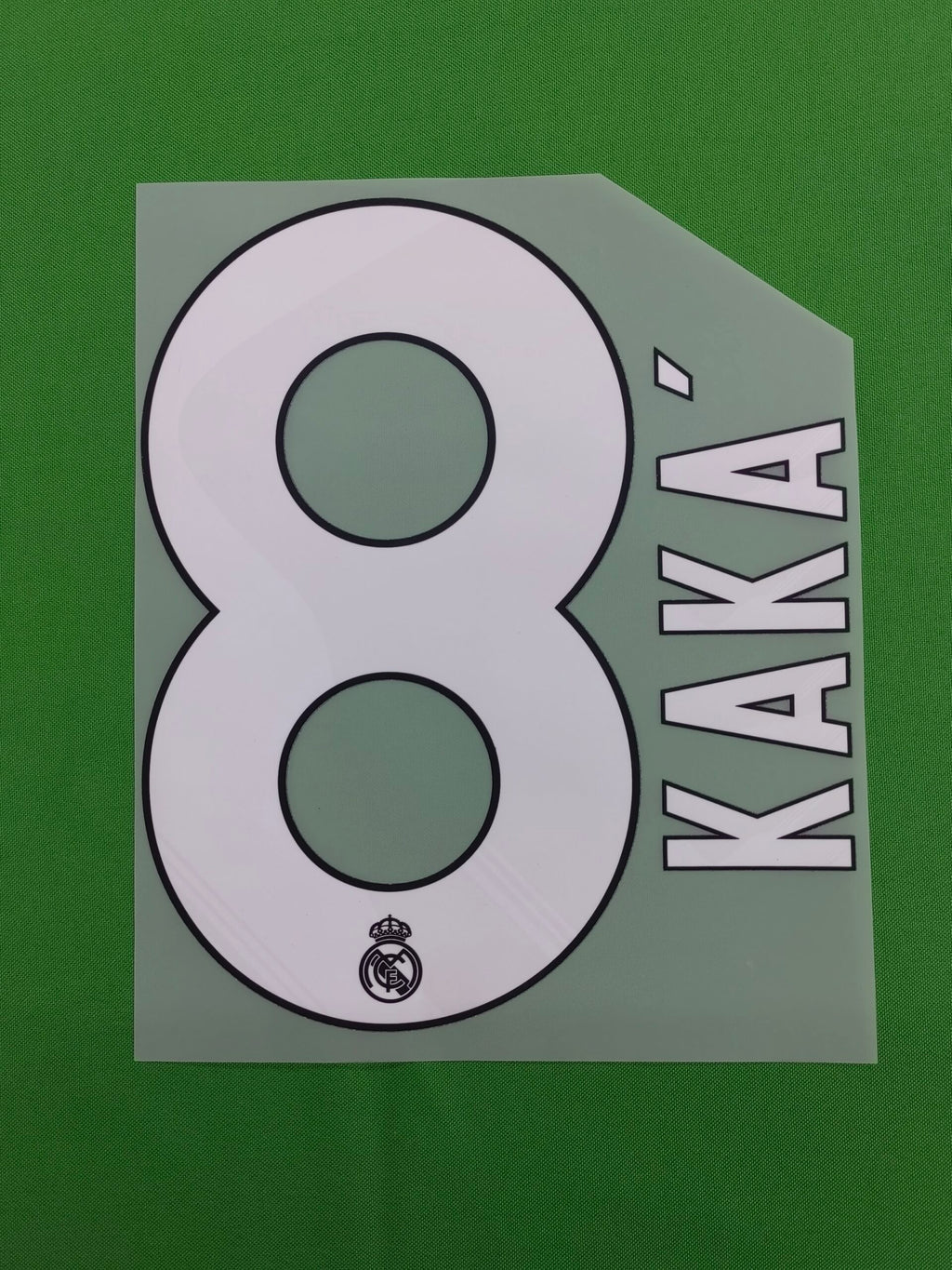 Real Madrid 2009-10 Football Nameset - Kaka Ronaldo (Repro)