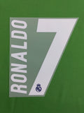Real Madrid 2016-17 Home Football Nameset - Ronaldo Kroos Benzema Bale (Repro)