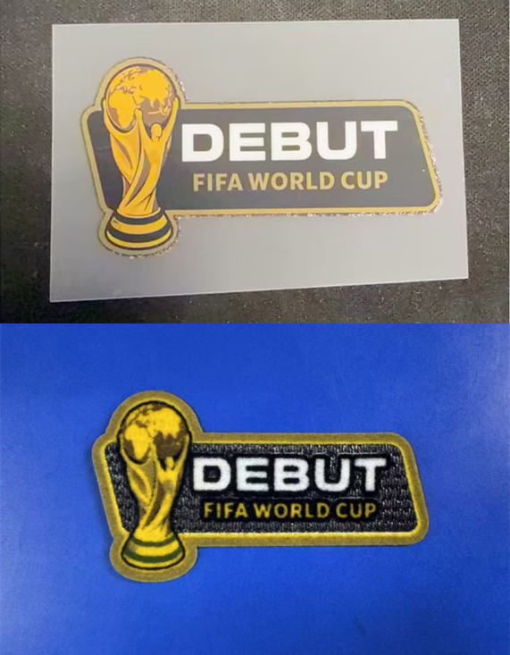 2026 FIFA World Cup football patch DEBUT soccer patch (Repro)