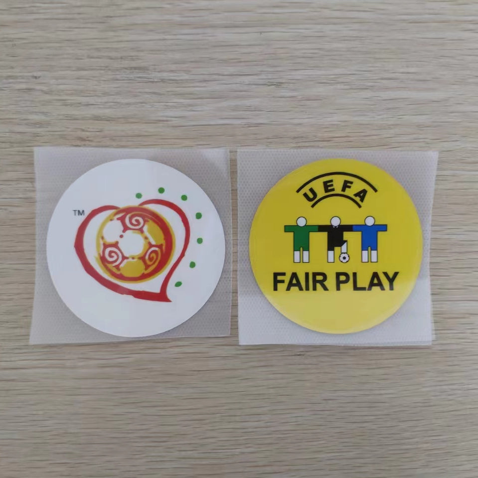 UEFA European Football Championship 2004 Fair Play Plastic material (Repro)