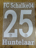 Schalke 04 2012-13 Home Football Nameset