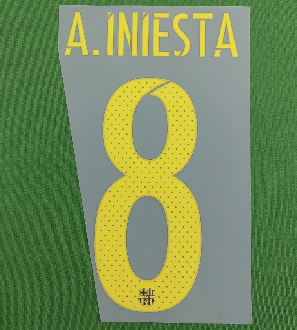 FC Barcelona 2015-17 Home Football Nameset
