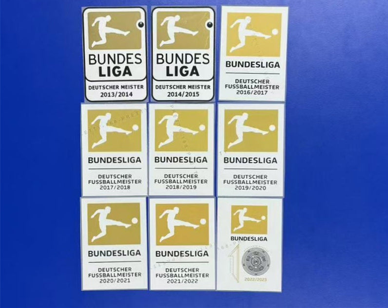 2013 2014 2015 2016 2017 2018 2019 2020 2021 2122 2223 Bundesliga Patch (Repro)