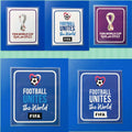 2022 World Cup Patch Heat Transfer Soccer Badge Plastic material (Repro)
