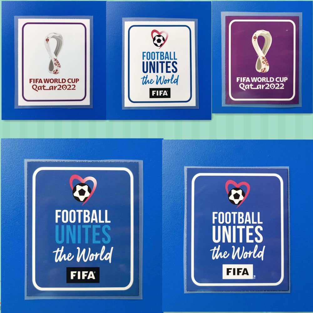 2022 World Cup Patch Heat Transfer Soccer Badge Plastic material (Repro)