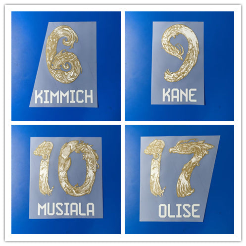Bayern Munich 2026-27 Asia Trip Special Edition Football Nameset - Kimmich/Olise/Kane/Musiala (Repro)