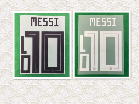 Argentina 2018 World Cup Home Football Nameset