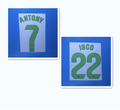 Real Betis 2025-27 Home Football Nameset - Antony Isco (Repro)