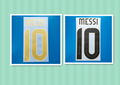 Argentina 2024 Copa America Football Nameset