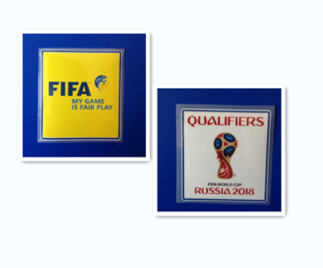 FIFA Fair Play football patch 2018 FIFA World Cup Russia Qualifiers soccer patch (Repro)
