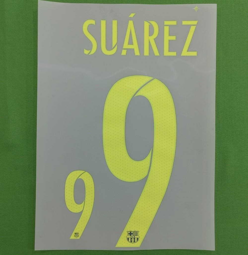FC Barcelona 2016-17 Third Football Nameset
