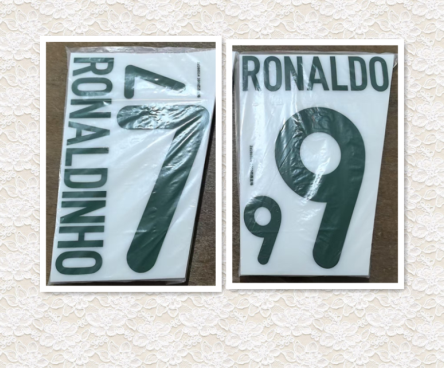 Brazil 2000 Away Football Nameset