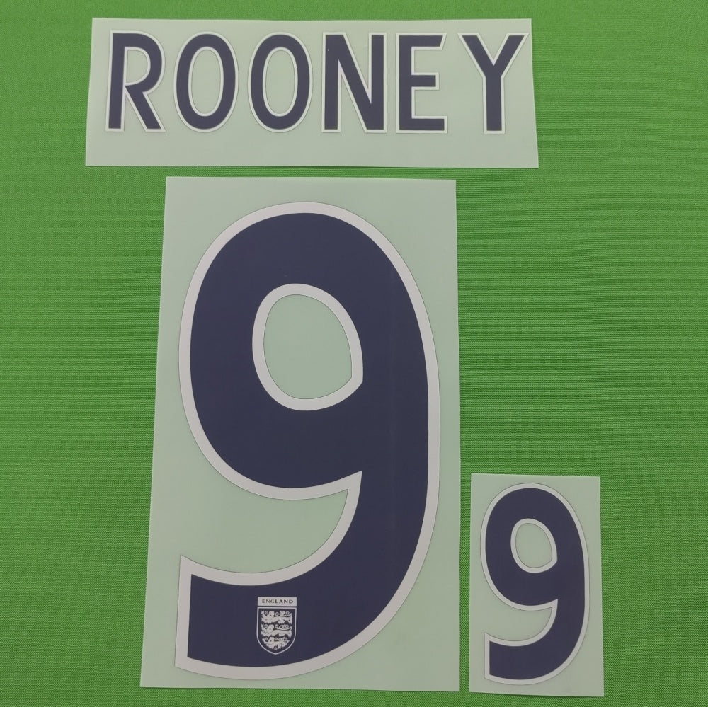 England 2004-06 Home Football Nameset