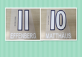 Bayern Munich 2000-01 Home Football Nameset - Matthaus Effenberg (Repro)