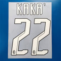 AC Milan 2007-08 Home Football Nameset
