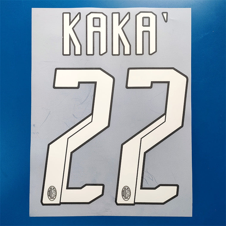 AC Milan 2007-08 Home Football Nameset