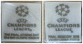 UEFA Champions League Final Moscow 2008 Luzhniki Stadium Small Letters Chest Patch (Repro)