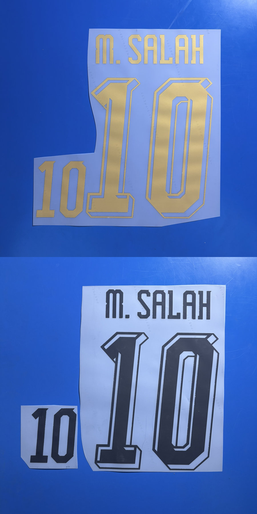 Egypt 2026 World Cup Football Nameset - M.Salah 10 (Repro)