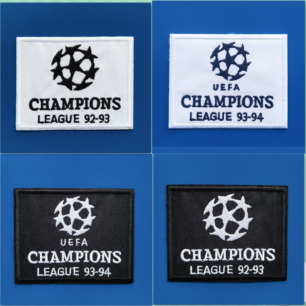 1992 1993 1994 UEFA Champions League Embroidery Football patch (Repro)