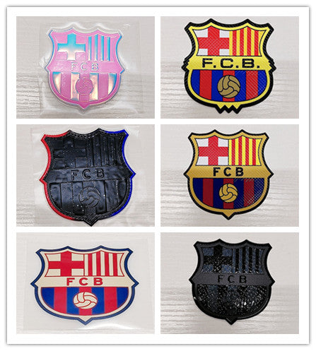 FC Barcelona patch Barca team logo silica gel material quality Commemorative Medal 6.9*6.9cm (Repro)