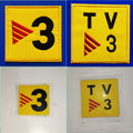 2004/5 2005-13 TV3 embroidery patch Soccer Patch Badge (Repro)