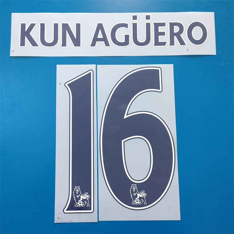 Manchester City 2010-13 Home Football Nameset