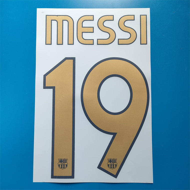 FC Barcelona 2006-07 Home Football Nameset