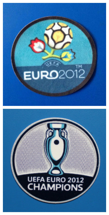 2012 UEFA Europe Cup Patch Heat Transfer Soccer Badge (Repro)